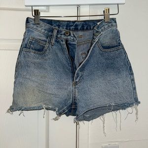 Brandy Meville blue denim shorts